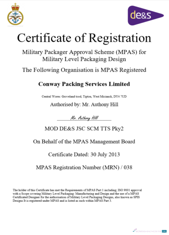 Download USA MPAS certificate of business registration Word and PDF template Photoshop template